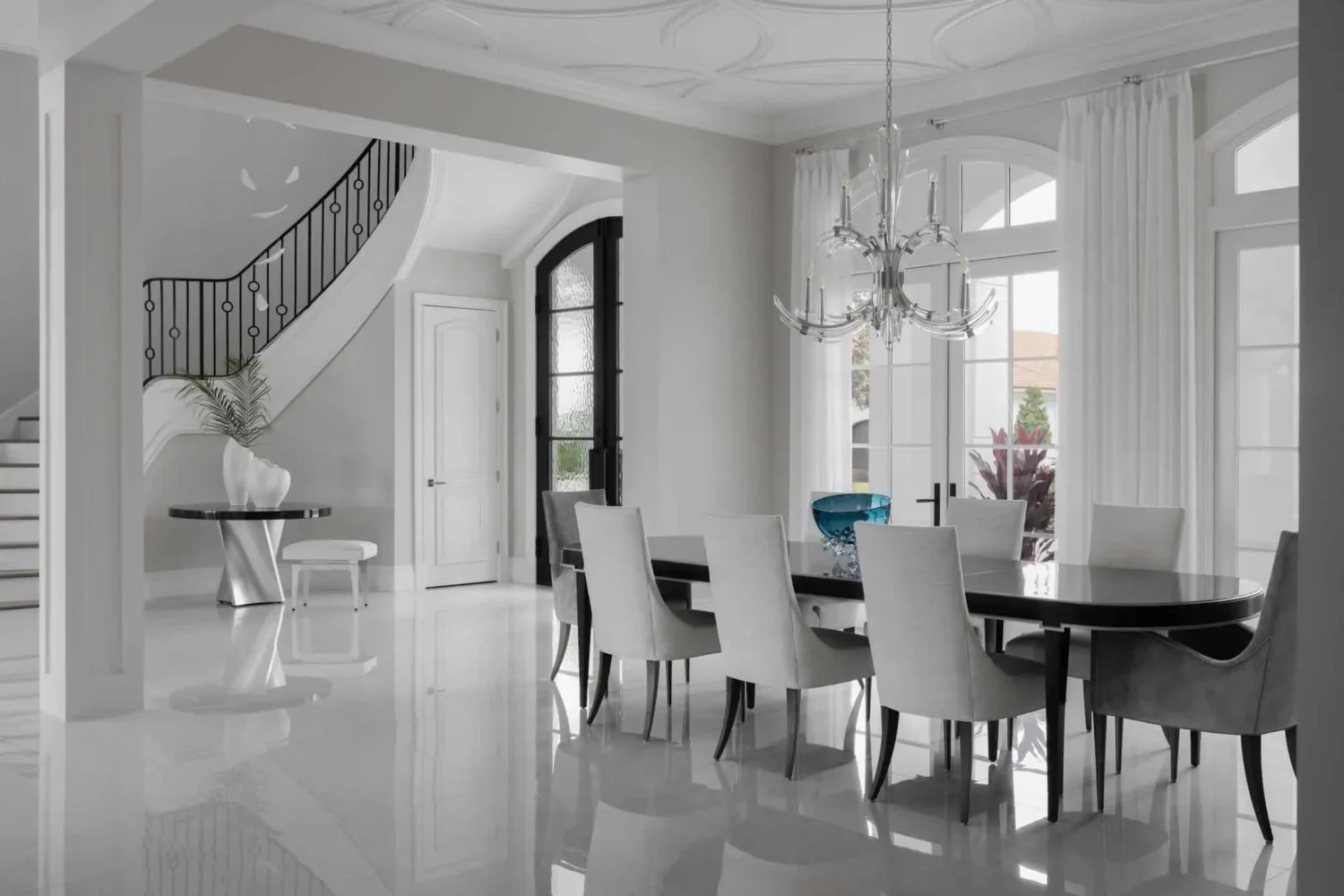 Luxury home renovation in Mirasol, Florida, showcasing open-concept living and custom interior design by Piper Gonzalez Designs.